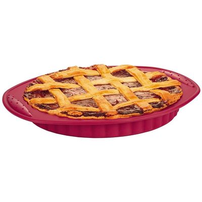 Forma para Torta SIL3277-VM 30,5cm Euro Vermelho