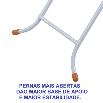 Tábua De Passar Ajustável Utimil Cinza
