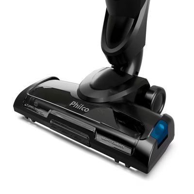 Aspirador de Pó Vertical Sem Fio Philco PAS52 2em1 200W Cinza com Azul / Bivolt