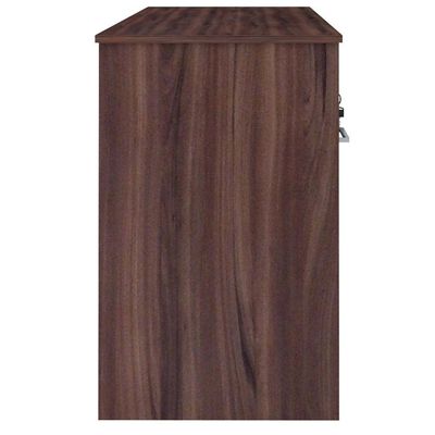 Mesa Para Escritório Escrivaninha Home Office Hall A02 Ipê Branco - Lyam Decor