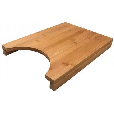 Tábua de Corte Dynasty em Bambu com Encaixe para Prato 27,1x36,2 cm Marrom