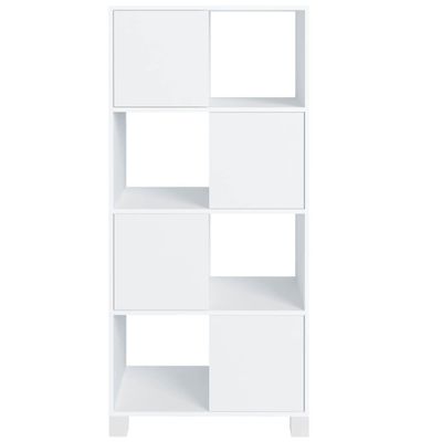 Armário Multiuso 02 Portas com Nichos Wally Branco A02 - Lyam Decor