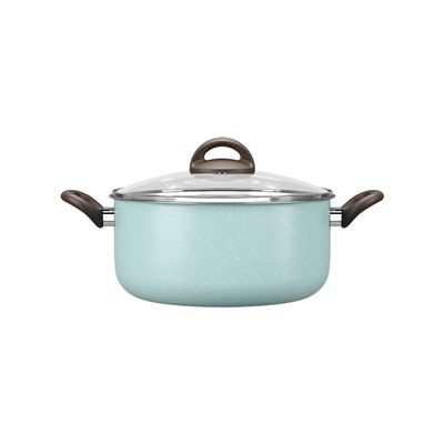 Caçarola Suprema 24cm Cerâmica Life 4,5L Brinox Verde