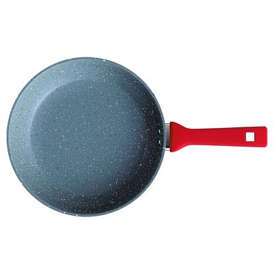 Frigideira Colorstone Volcano Alumínio Antiaderente 26cm Euro Cinza