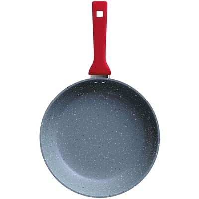 Frigideira Colorstone Volcano Alumínio Antiaderente 26cm Euro Cinza