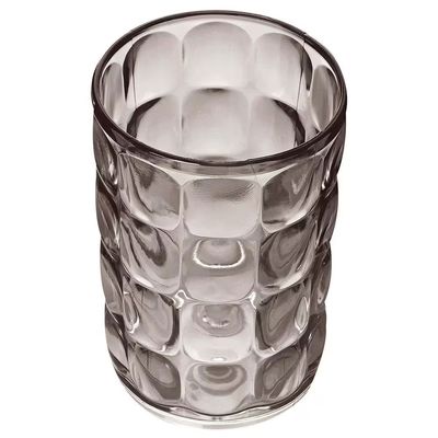 Copo Bubble Acrílico Fumê 410ml L`Hermitage Fumê