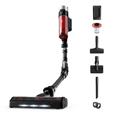 Aspirador de Po Vertical Sem Fio X-Force Flex 9.60 RH20 2 em 1 250W LED Arno Vermelho / Bivolt