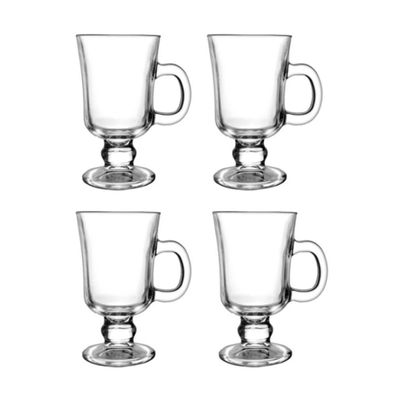 Kit  Caneca Vidro Café Nespresso Dolce Gusto 220ml
