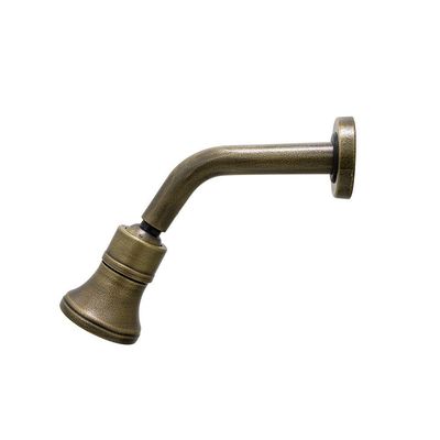 Chuveiro Industrial Rustico Ducha Articulável Banheiro Lavatório Dourado Ouro Velho Metal Luxo