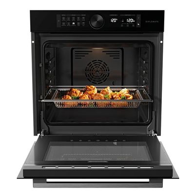 Forno De Embutir Elétrico Diplomata 80 Litros Com Air Fryer 220V