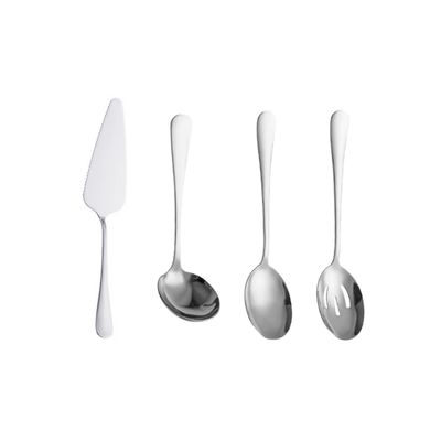 Espatula Concha Colher Servir Utensilios Aço Inox Servir Buffet