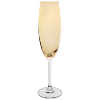 Conjunto de Taças para Champanhe Gastro 220ml Âmbar 6 Peças Bohemia n/a