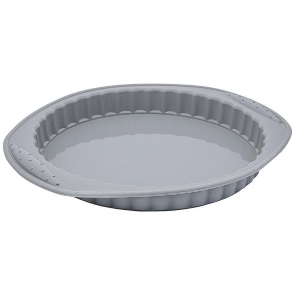 Forma para Torta SIL3277-CZ 30,5cm Euro Cinza