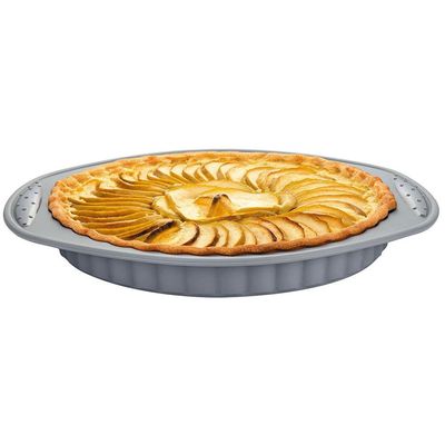 Forma para Torta SIL3277-CZ 30,5cm Euro Cinza