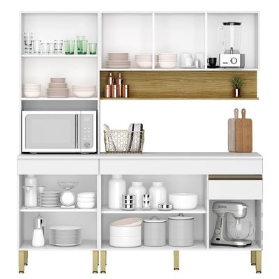 Cozinha Modulada 3 Pecas Line Ktp Supremo Cp Freijo