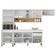 Cozinha Modulada 4 Pecas Com Balcao Tampo Line Supremo Cp Freijo Ktp