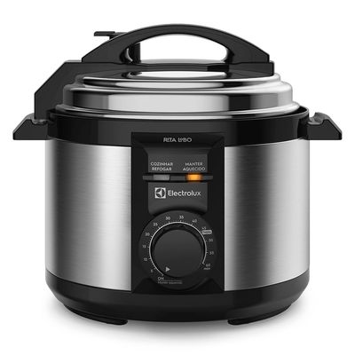 Panela de Pressão Elétrica Electrolux por Rita Lobo 3L Preta Efficient c/ Timer (PCE15) 220V