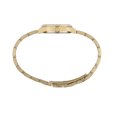 Relogio Mondaine Feminino Ref: 32965lpmkde1 Dourado + Semijoia