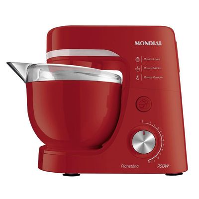 Batedeira Planetária Mondial Bp-03-r Batedeira Planetária-220v-vermelho 220V