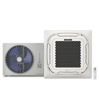 Ar-condicionado Cassete Electrolux 8 Vias Inverter 36.000 BTUs Frio Efficient (KI36F/KE36F) 220V