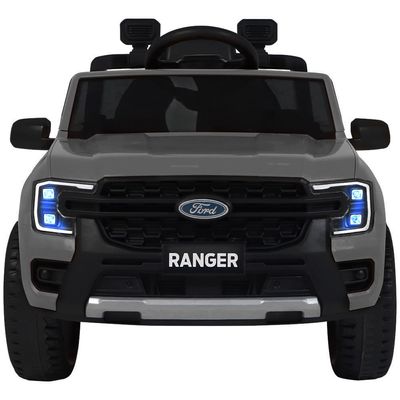 Carro Elétrico Infantil Ford Ranger 12V Cinza Bel Único / 12V