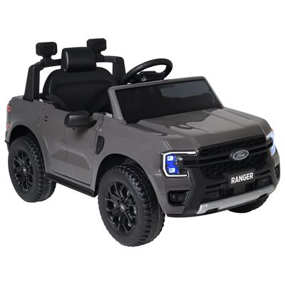 Carro Elétrico Infantil Ford Ranger 12V Cinza Bel Único / 12V