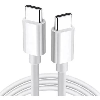Cabo USB-C para Type C - Cabo de Dados  e Carregamento Turbo 1 Mt