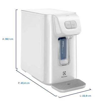 Purificador Agua Electrolux Compressor Experience - P30eba51n06 Branco 110 Volts