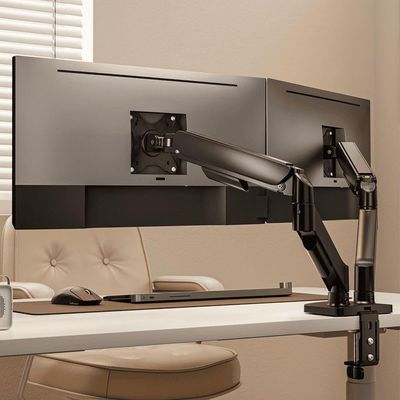 Suporte Articulado Para 2 Monitores De 17-32" C- Pistão A Gás - Sm-012gd