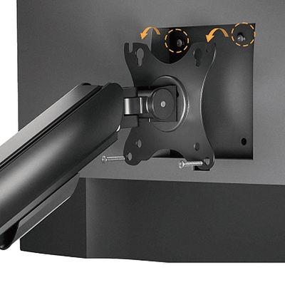 Suporte Articulado Para 2 Monitores De 17-32" C- Pistão A Gás - Sm-012gd