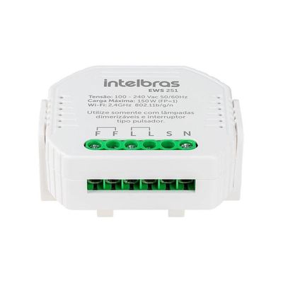 Interruptor Controlador Dimmer Smart Wi-fi Ews 251 4850031