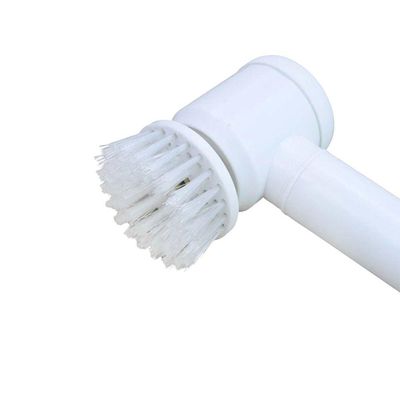 Escova De Limpeza Eletrica Com 3 Cabeças Usb Recarregavel Giratorio Mini