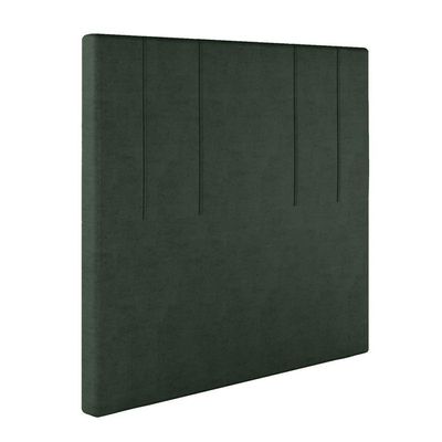 Cabeceira Estofada King 195 Cm Rubi Veludo Verde