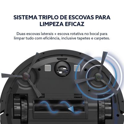 Aspirador Robô Oster Ultra Slim - Bat