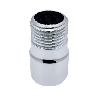 Extensor Aumento Prolongador Curto 4cm Cromado Para Torneira E Chuveiro Rosca 1/2"