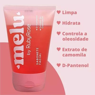 Ruby Rose Melu Rr4401 Sabonete Facial 100ml