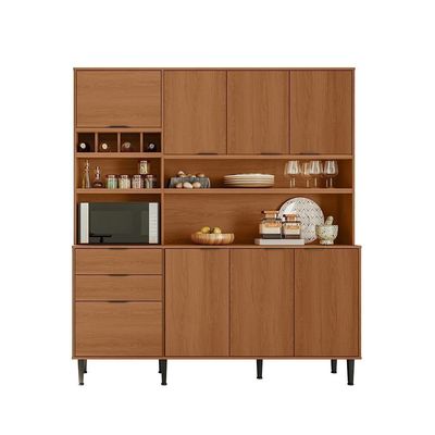 Kit Cozinha Compacta Viena 8 Portas E 2 Gavetas Lukaliam Móveis Jequitiba Jequitiba