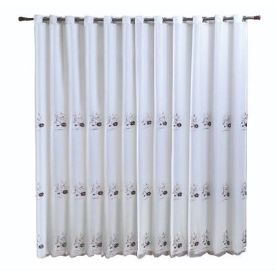 Cortina Dupla Doha Cinza 24 Ilhoses 300x250cm Sultan