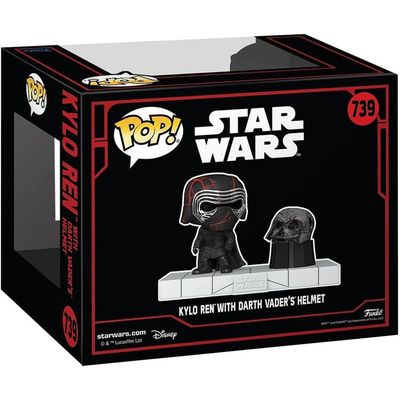 Funko Pop Star Wars 739 Kylo Ren w/ Darth Vader's Helmet