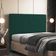 Cabeceira Cama Box Casal 140 cm Aurora W01 Bouclê Verde - Lyam Decor