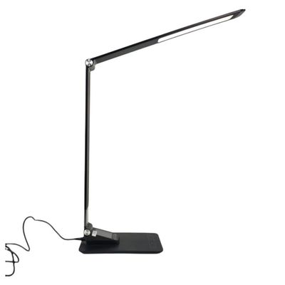Luminaria Relogio Calendario Slim Touch Carrega Dobravel