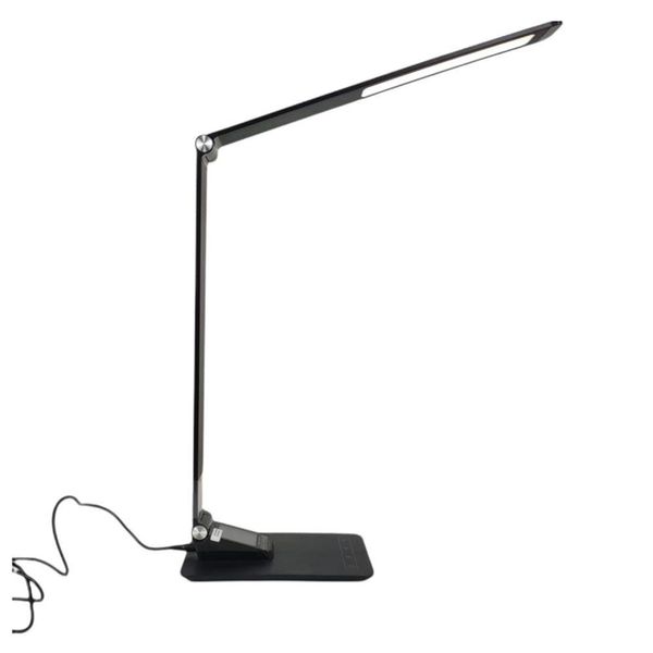 Luminaria Relogio Calendario Slim Touch Carrega Dobravel