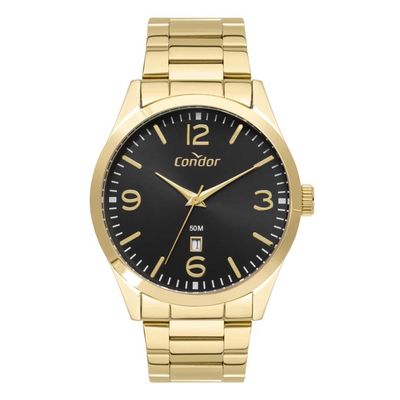 Relógio Condor Masculino Ref: Co2115mxj/4p Casual Dourado