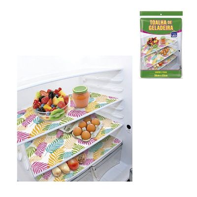 TOALHA DE GELADEIRA PLAST LEO ESTAMPAS SORTIDAS