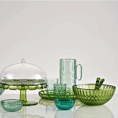 TIGELA BOWL GUZZINI EM ACRÍLICO VANITY ACQUA 25CM WATER LILY GREEN 129725AC13
