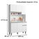Kit Cozinha Compacta 6 Portas 105 Cm Marcia Branco Reajl Moveis Branco