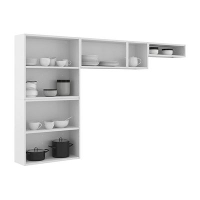 Cozinha Completa Compacta De Aço Branco Dona Maria Bertolini Branco