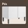 Armário Paneleiro De Aço 6 Portas Branco Gourmet Bertolini Branco