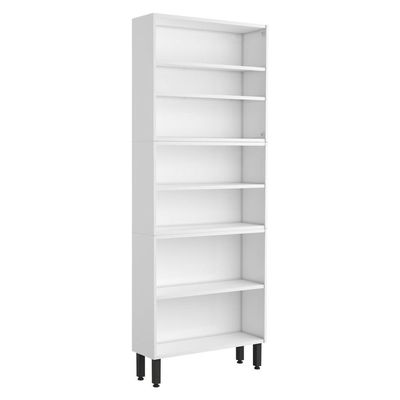 Armário Paneleiro De Aço 6 Portas Branco Gourmet Bertolini Branco