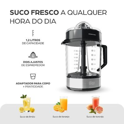 Espremedor De Frutas Wap 1,2L Prosdócimo WJ1200 110V
